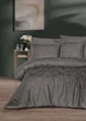 Комплект постельного белья Saheser Delux Jacquard 300 TC 200х220 см Celesta Vizon - изображение 1
