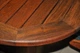 Стіл стаціонарний Hudson oval table 2000 x 1000 мм з червоного дерева Мербау - зображення 6