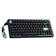 Бездротова механічна клавіатура CIDOO QK75 Black, з ролером, розмір 75%, RGB підсвічування (2.4G/Bluetooth/USB) - зображення 3