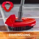 Сменный моп Vileda Turbo Щетка (Turbo Brush)(4023103264793) - изображение 2