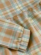 Платье с длинным рукавом Mevis Клетка горчичное 4236-02 122 см - изображение 3