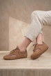 Кроссовки женские Where Uwear Натуральная замша рыжие 351087_41 (26 см) - изображение 2