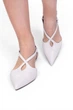 Босоножки женские Where Uwear белые 351034_41 (26 см) - изображение 5
