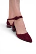 Босоножки женские Where Uwear бордовые 351041_36 (23.5 см) - изображение 5