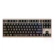 Магнітна механічна клавіатура ATK × QK Hex80 TKL, OWLAB Ti, Hot Swap, ARGB, УКР/АНГЛ, Sand Gold/Золотиста (XEX80SGU) - зображення 1