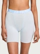 Трусики шортики Victoria's Secret Exploded Logo Cotton High-Waist Boxer Brief S Блакитний (27273264) - изображение 1