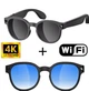 Мини камера в очках XMSJ AIMB-S1 4K — умные AI-очки с Bluetooth, HD-видеосъёмкой, фото 8MP, AI-переводом и голосовыми вызовами - изображение 8
