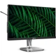Монітор TFT 23.8" Philips 24B2G5200, IPS, 100Гц, VGA, HDMI, DP, USB-hub, HAS, Pivot, колонки, темно-сірий - зображення 2