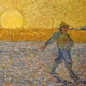 Інтер'єрна картина Сіяч, Вінсент ван Гог, Vincent van Gogh, Sower at Sunset, 30×38 см (id6655) - зображення 4