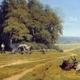 Интерьерная картина Украинский пейзаж, Орловский Владимир (1882), 28×60 см (id4472) - изображение 5