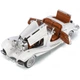 Машинка Mercedes-Benz 500K Special Roadster 1936 масштаб 1:24 металлическая модель авто с подсветкой фар, звуковыми эффектами - изображение 3