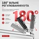 Підставка для вудилища телескопічна з роликом, посилена 18 мм, 7 секцій, чорна, 2.4 м (10908) - зображення 5