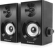 Портативная колонка Real-El S-228 Black, 2 x 3 Вт, МДФ, питание от USB, управление сбоку - изображение 6