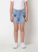 Детские джинсовые шорты для девочки Minoti Splash 6 38206JNR 116-122 см Синие (5063025025989) - изображение 1