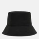 Панама льняная однотонная Bucket Hat Fortune 56-57 Черный - изображение 2