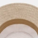 Панама льняная однотонная Bucket Hat Fortune 56-57 Бежевый - изображение 5