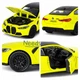 Машинка BMW M4 металлическая игрушка модель коллекционная 15 см со светом фар и звуком Салатовый (9139683) - изображение 4