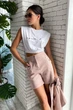 Жіночі замшеві шорти з високою посадкою широкі з кишенями Seventeen M Рожевий (2000000164342) - изображение 3