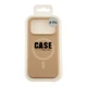 Чохол Premium Glow Silicone Case with Magsafe для iPhone 17 Pro Desert Gold - изображение 2