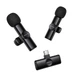Бездротова мікрофонна система BOROFONE BFK16A Winner dual-mic (Type-C) Black (6941991126512) - изображение 6