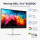 Монітор Dell S3225QC 31.6 дюймів QD-OLED 4K 120 Гц HDMI USB FreeSync ігровий (210-BRVT) - зображення 2