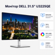 Монітор Dell U3225QE 31.5 дюймів IPS 4K 120 Гц HDMI USB Pivot для дому та офісу (210-BQTK) - зображення 2