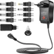 Универсальный блок питания SoulBay 30W 3-12V с USB и 9 насадками SB-30 - изображение 1