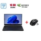 Ігровий ноутбук Б-клас Gigabyte Aero 15 OLED KC RP75 / 15.6" (3840x2160) OLED / Intel Core i7-10870H (8 (16) ядер по 2.2 - 5.0 GHz) / 16 GB DDR4 / 960 GB SSD / nVidia GeForce RTX 3060, 6 GB GDDR6, 192-bit / WebCam б/в + Подарунок Бездротова миша HOCO - зображення 1