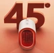 Керамический настольный обогреватель Air А906 1200W Белый Электрический портативный мини тепловентилятор на 2 режима - изображение 2