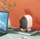 Керамический настольный обогреватель Air А906 1200W Белый Электрический портативный мини тепловентилятор на 2 режима - изображение 5