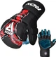 Перчатки тренировочные RDX Grappling Gloves Shooter New Aura F17 GSR-F17BR XL Черные с красным (5054421845738) - изображение 3
