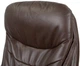 Кресло АКЛАС Валенсия Soft EX MB (Кожа LC-K Dark brown/PU Dark brown) - изображение 7