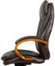 Кресло АКЛАС Валенсия Soft EX MB (Кожа LC-K Dark brown/PU Dark brown) - изображение 12