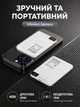 Магнитный павербанк Lexego 5000 mAh White PD 20W с беспроводной зарядкой MagSafe портативный внешний беспроводной аккумулятор, батарея магсейф для iPhone Android айфона MWPQ1-5-W - изображение 6