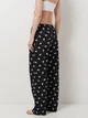 Пижамные штаны женские GAP 952308608 XL Черные (1159861193) - изображение 2