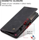 Чехол книжка Caseme с магнитом для Samsung Galaxy S26 Ultra черный - изображение 3