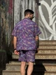 Летний милитари комплект рубашка шорты TITANIUM OBLIVION War фиолетовый ПП7753 L/XL - изображение 4