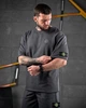 Костюм летний Stone Island серый футболка шорты оверсайз L - изображение 7