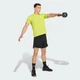 Мужская футболка WORKOUT ESSENTIALS BASE adidas KD5472 (4XL) желтый (4068819775232) - изображение 3