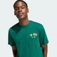 Мужская футболка NOVELTY DART GRAPHIC adidas JZ5042 (2XL) зеленый (4068816749717) - изображение 4