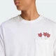 Мужская футболка NOVELTY DART GRAPHIC adidas JZ5041 (XL) белый (4068816742213) - изображение 4