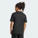 Мужская футболка Essentials Small Logo Single Jersey adidas JE9024 (2XS) черный (4067905166619) - изображение 2