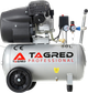 Kompresor Tagred V2 dwutłokowy 50 L TA360 (2010002819454) - obraz 1