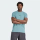 Мужская футболка Designed for Training Workout adidas JX3285 (L) зеленый (4068809605211) - изображение 1