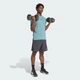 Мужская футболка Designed for Training Workout adidas JX3285 (L) зеленый (4068809605211) - изображение 3