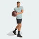 Мужская футболка Designed for Training Workout adidas KA7290 (XS) зеленый (4068822247207) - изображение 3