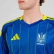 Чоловіче виїзне джерсі Ukraine 24 adidas IP2175 (XS) синій (4067889405889) - зображення 4