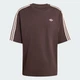 Мужская футболка ADICOLOR 3-STRIPES OVERSIZED adidas KE2905 (XL) коричневый (4068805030062) - изображение 5