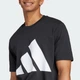 Мужская футболка Essentials Big Logo adidas JE8945 (2XS) черный (4067905170937) - изображение 4