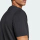 Мужская футболка Essentials Big Logo adidas JE8945 (2XS) черный (4067905170937) - изображение 5